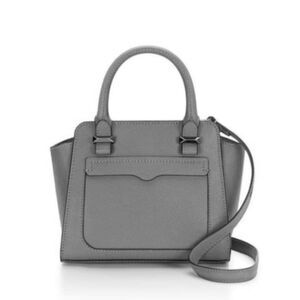 Rebecca Minkoff Micro Avery Tote Bag - Graphite Color NWT